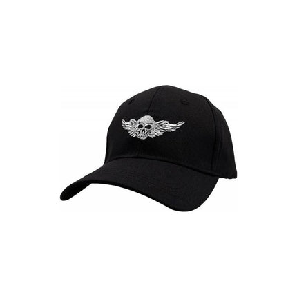 Gorro Negro Con Calavera Negro 1
