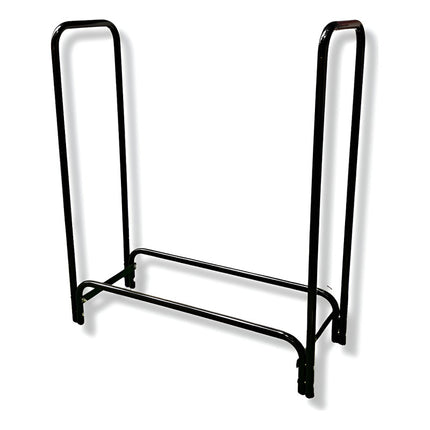 Rack Para Guardar Leña Negro