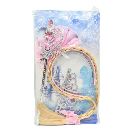 Set Infantil De Princesa 3pcs. Rosado Juguete