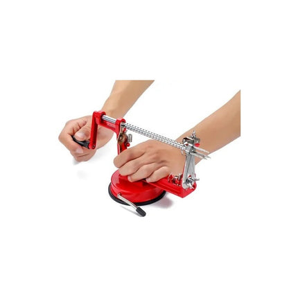 Pelador Frutas Y Verduras Giratorio Metal Y Acero Inoxidable