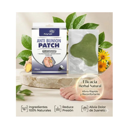 Parches Para Juanetes Hanel X10 Pcs. Verde Musgo 1