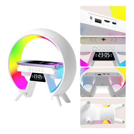 Parlante Reloj  Cargador Portatil De Celular  5 En 1  V V