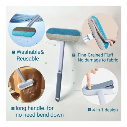 Limpiador 4 En 1 Ropa Alfombra Vidrios 45cm