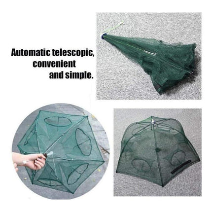 Trampa Para Peces 8 Bocas Verde Oscuro Verde