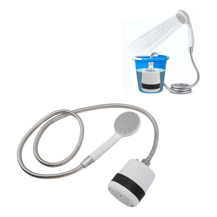 Ducha Portatil Automática Con Bomba De Agua Recargable