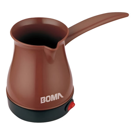 Cafetera Electrica 500ml Boma Express Calentador Mano Cafe Marrón