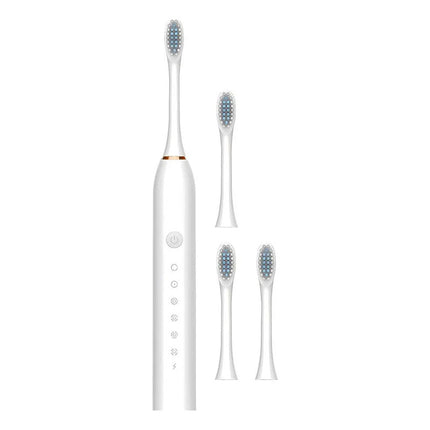 Cepillo De Dientes Eléctrico 4 Cabezales Incluye Usb 6veloc