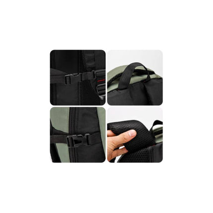 Mochila Camping 60l 50x30x16cm. Negro Negro