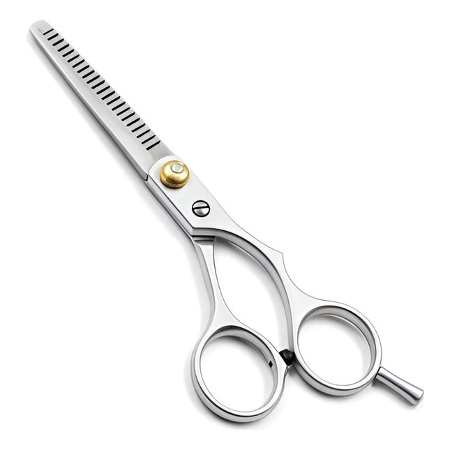 Tijera De Entresacar Para Peluquería 6  Cst01967 Gris