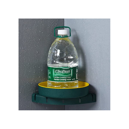 Esquinero De Baño Giratorio Con 5 Perchas Adhesivo