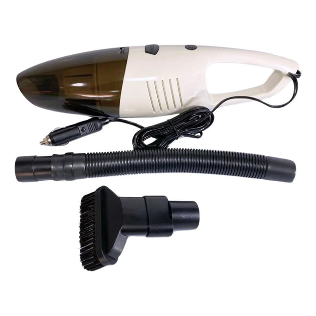 Aspiradora Para Coche A019a Auto Vehiculo Blanco