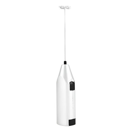 Batidor Revolvedor Magico Para Cafe Magnifico Instrumento Blanco Con Detalles En Negro