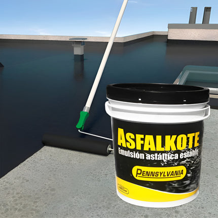 Asfalkote 18 Kilos Membrana Liquida Pennsylvania Negro