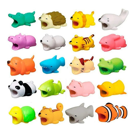 Protector Para Puntas De Cable Cargadores Animales Celulares