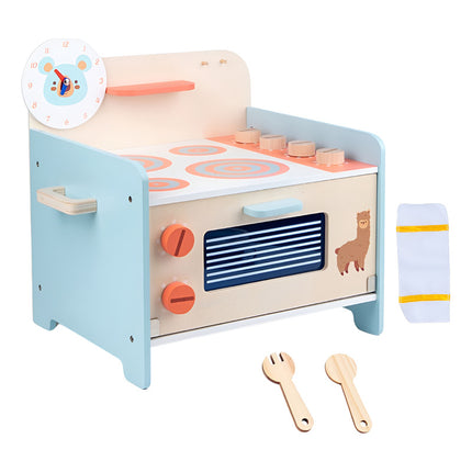 Cocina De Madera Con Accesorios 37x40x31cm. Cocina De Madera Con Accesorios 37x40x31cm.