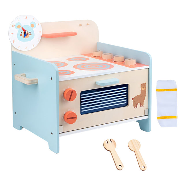 Cocina De Madera Con Accesorios 37x40x31cm. Cocina De Madera Con Accesorios 37x40x31cm.