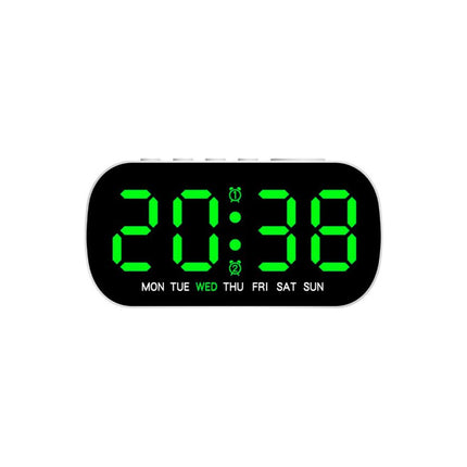 Reloj Digital Rectangular Mediano Lh-4648 Negro