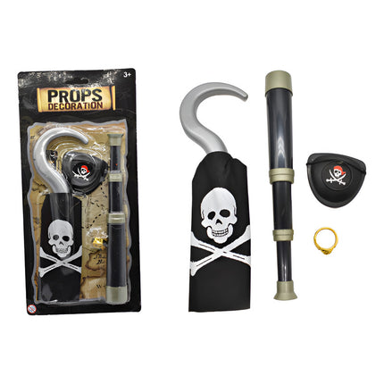 Set De Pirata 4pcs En Blister