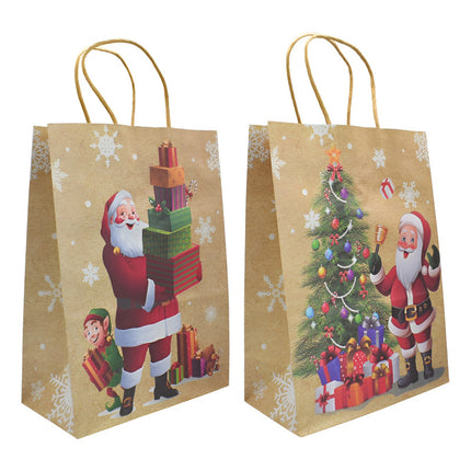 Bolsa De Papel De Navidad Para Regalos 31x42x11cm Ccm00648 V