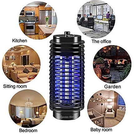 Lampara Electrica Mata Mosquitos Anti Moscas Insectocutor
