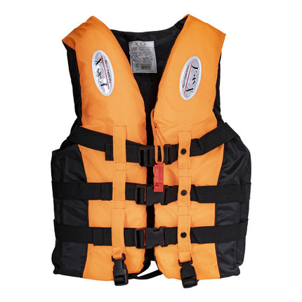 Chaleco Salvavida Ajustable Xxl Naranja  Amarillo