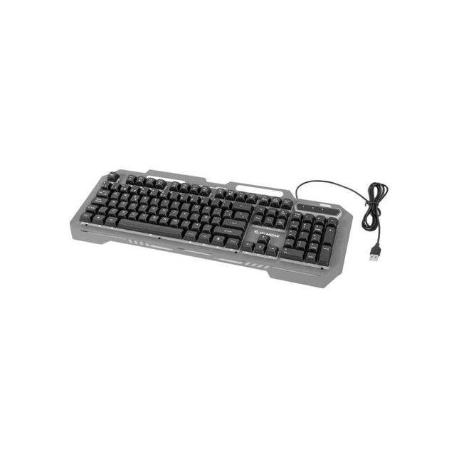 Set De Teclado Gamer Simil Macánico Jx-kt880 Negro