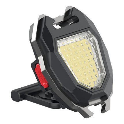 Linterna Recargable Encendedor De Bolsillo 6 Modos De Luz Blanco Negro