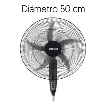 Ventilador De Pie Enxuta Vpenx920n 170 Cm Cantidad De Aspas 5 Diámetro 1   Material De Las Aspas Plástico