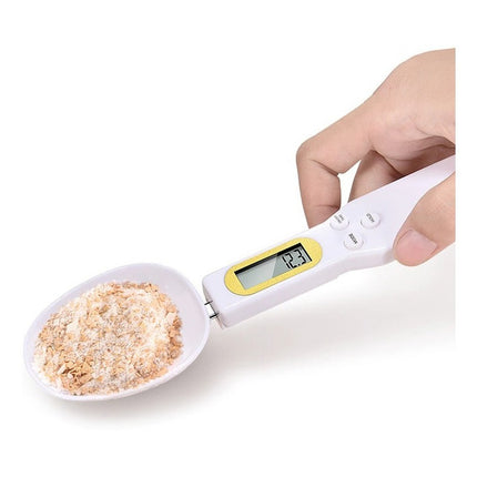 Balanza Cuchara Digital 0.01 A 500g A Pilas Blanco