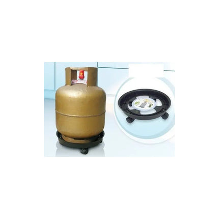 Soporte Para Garrafa 13kg Macetas Con Ruedas