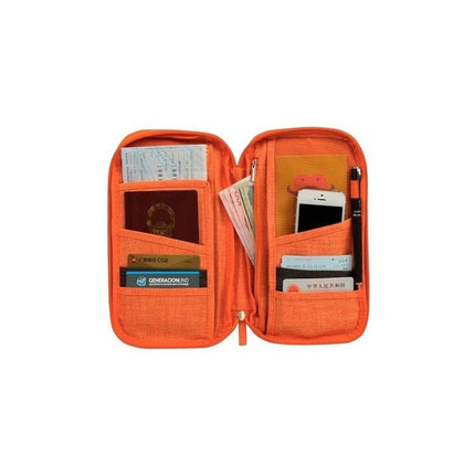 Organizador Billetera Porta Documentos Viaje Pasaporte  Varios
