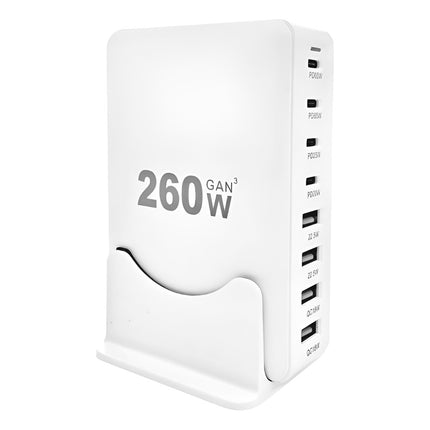 Estacion De Carga Rapida Para Escritorio 260w