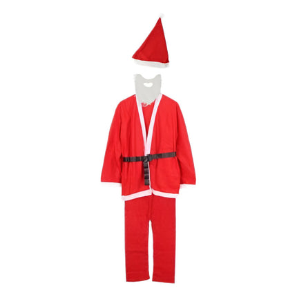 Disfraz De Papa Noel 5pcs Talle Único Navidad