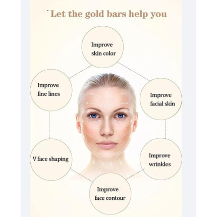 Masajeador Facial Ionizado Vibratorio Contorno De Ojos T