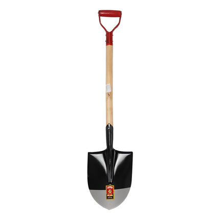Pala De Acero Con Mango De Madera 80 Cm Tl10464 Negro