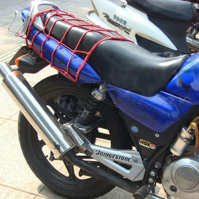 Pulpo Elastico  Malla Red  Para Moto L-1478