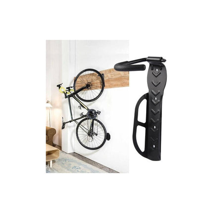 Soporte De Pared Para  Bicicleta Rueda Fija  Negro