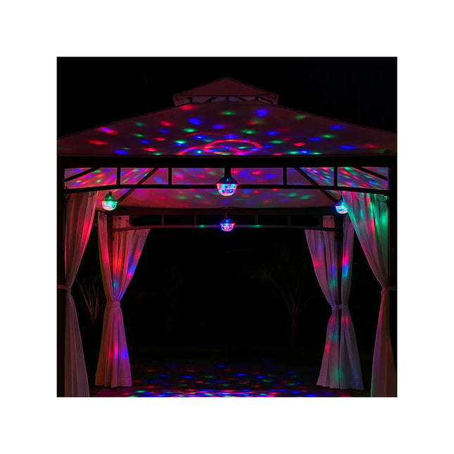 Luz De Colores Rgb  Recargable Audioritmica Con Gancho