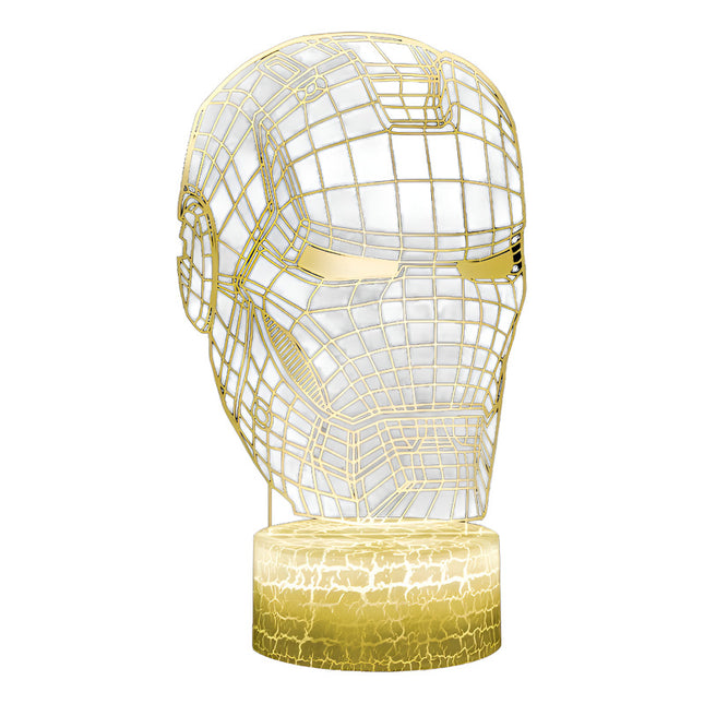 Lampara Ilusión 3d Robot  N N