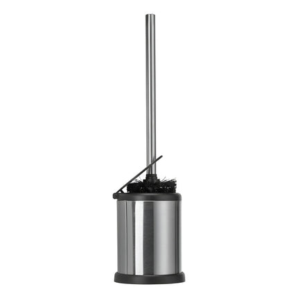 Escobilla Para Bano Base Metalica Nuevo Modelo  Plateado