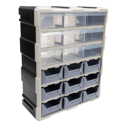 Organizador  Gavetas 47.5x38x16cm Negro