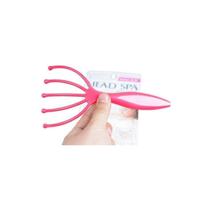 Masajeador Cabeza Garra Diseño Mano Plastico Masaje Fiesta  Rosado