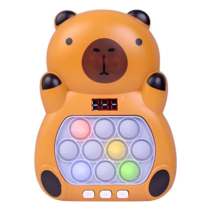 Pop It Sensorial De Capybara Y Labubu Con Luz Y Sonido X