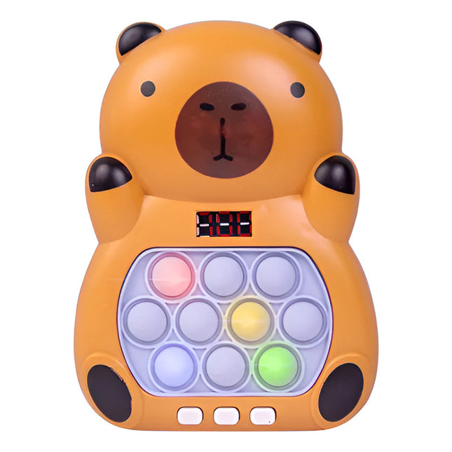 Pop It Sensorial De Capybara Y Labubu Con Luz Y Sonido X