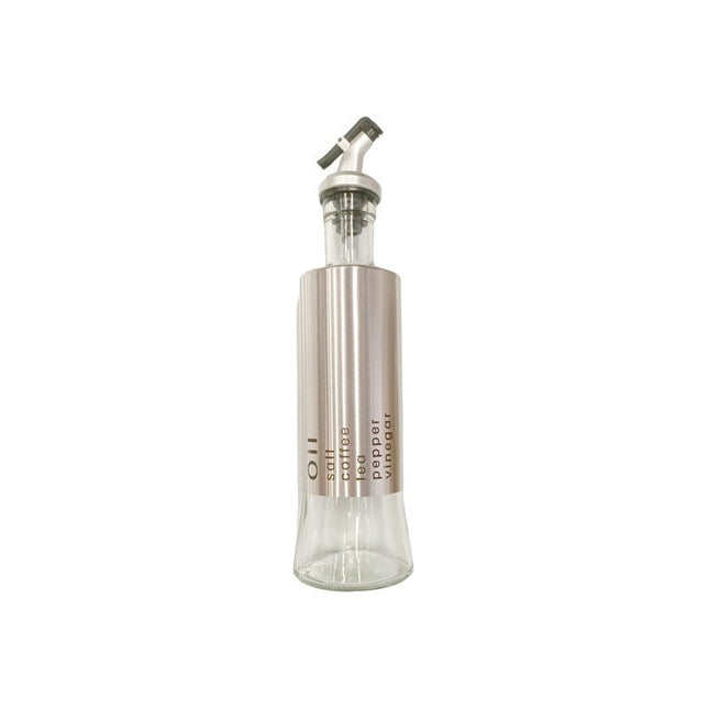 Condimentero Aceitera Vinagrera De Vidrio, Con Pico 300 Ml