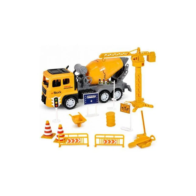 Camión De Construcción Con Accesorios Amarillo Ty372941c Amarillo