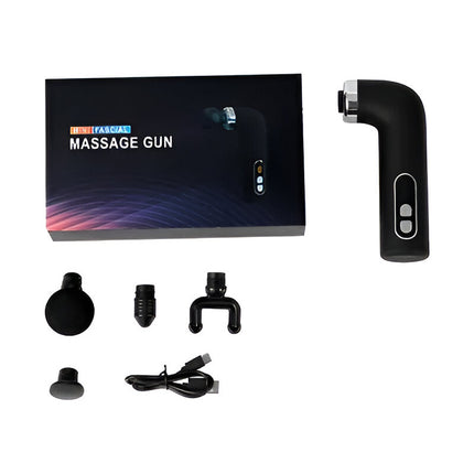 Masajeador Recargable Muscular Gun Varios Cabezales C