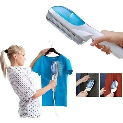 Plancha Vapor Eléctrica Portátil Ropa Camisa Remera Pantalon Blanco