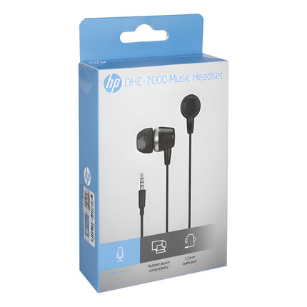 Auricular Manos Libres Hp Dhe-7000-bk Neg Negro