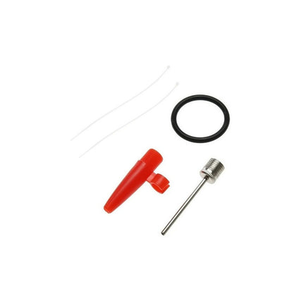 Inflador De Aluminio Para Moto Bicicleta Pelota  Rojo